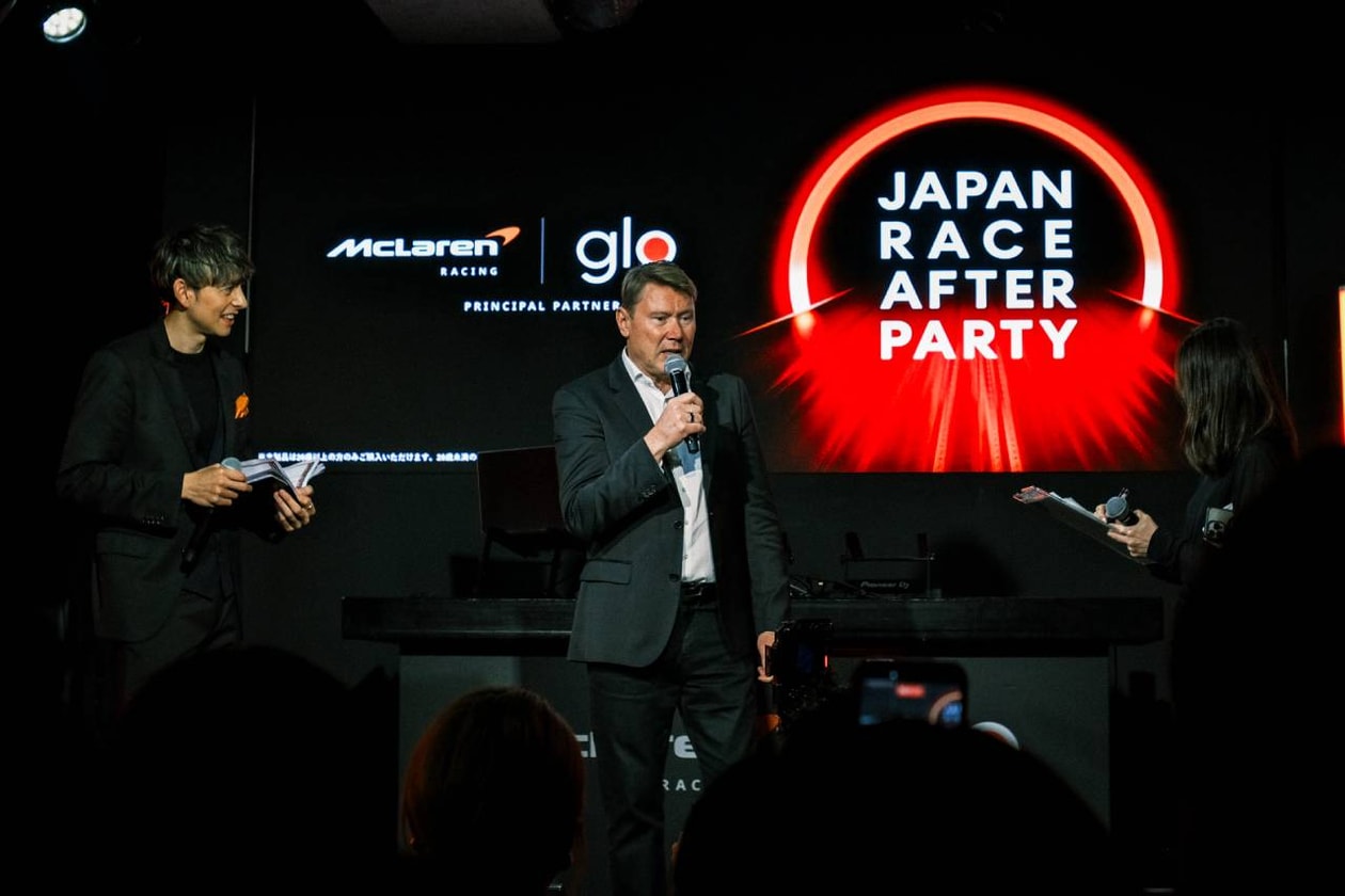 グローとマクラーレンレーシングがアフターパーティーを開催 glo™  McLaren Racing after party report