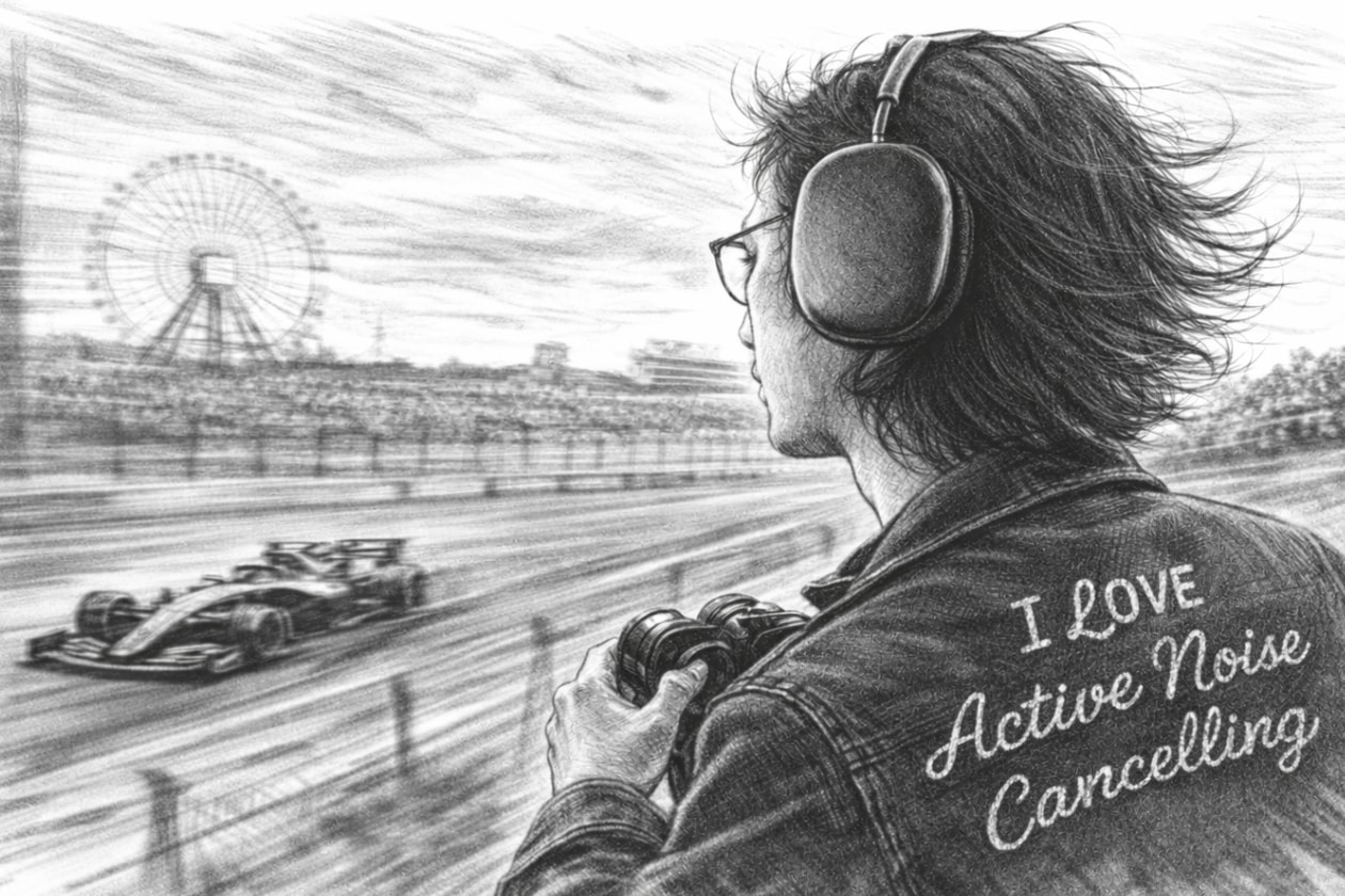 AirPods Max 2 を持って F1 観戦に行ってみた|鈴鹿で検証したノイズキャンセリングと音質