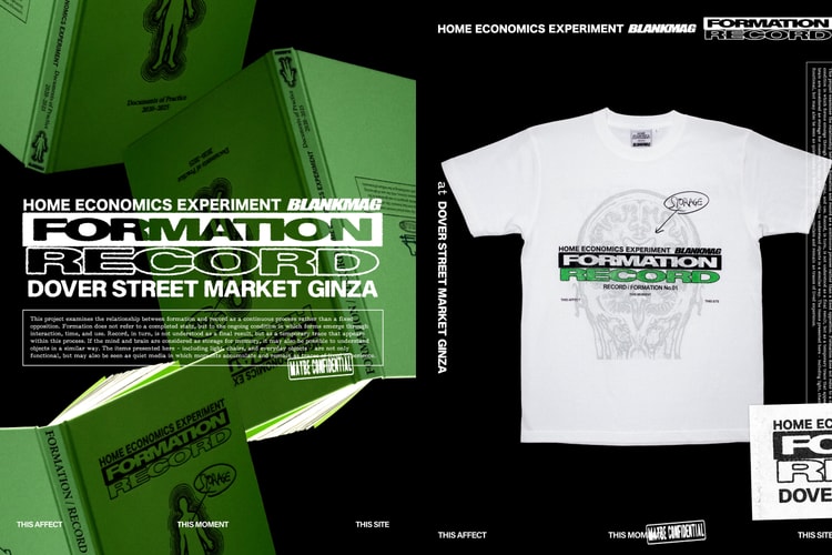HOME ECONOMICS EXPERIMENT x BLANKMAG のポップアップ第3弾が DSMG で開催