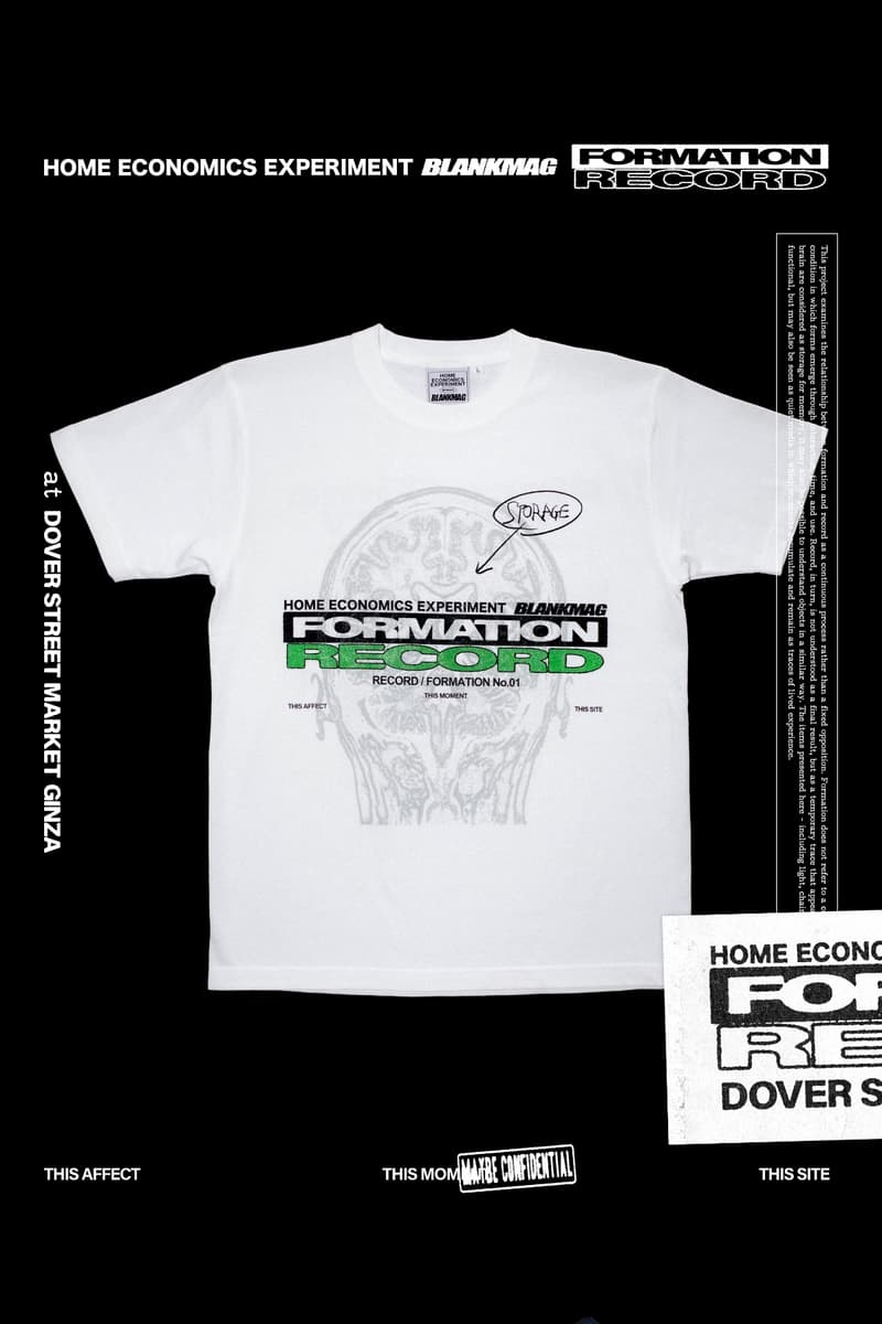 ホーム エコノミクス エクスペリメント x ブランクマグのポップアップ第3弾が DSMG で開催 HOME ECONOMICS EXPERIMENT BLANKMAG capsule collection dsmg spring 2026 release info DOVER STREET MARKET GINZA