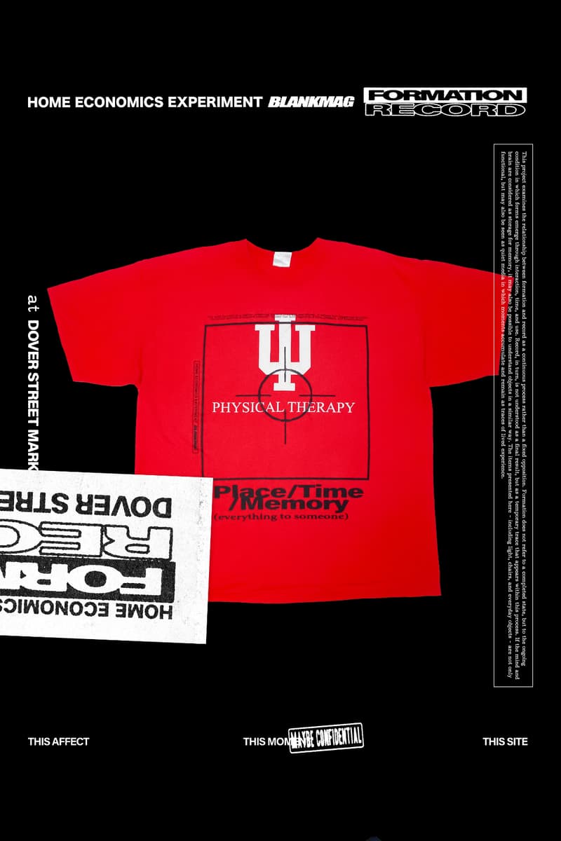 ホーム エコノミクス エクスペリメント x ブランクマグのポップアップ第3弾が DSMG で開催 HOME ECONOMICS EXPERIMENT BLANKMAG capsule collection dsmg spring 2026 release info DOVER STREET MARKET GINZA