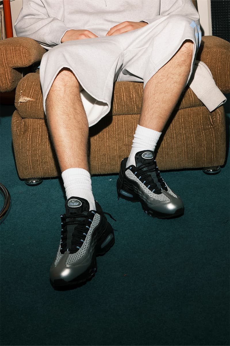 パレススケートボードxナイキによる3度目のコラボレーションが実現 palace skateboards nike collaboration air max 95 release info