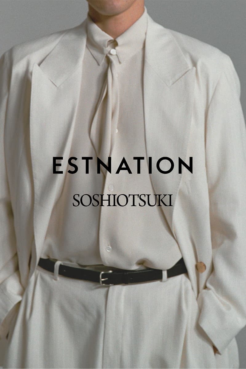 ソーシオーツキが『エストネーション六本木ヒルズ』にてポップアップを開催 soshiotsuki estonation roppongi pop up release info