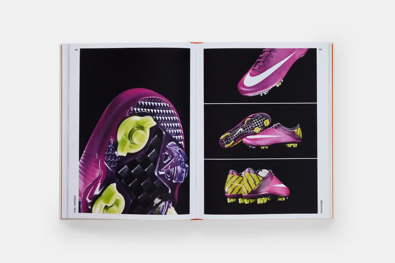ナイキ サッカースパイクの歴史を紐解く初の書籍『Nike Football Boots』が刊行 Nike Football Boots book PHAIDON release info