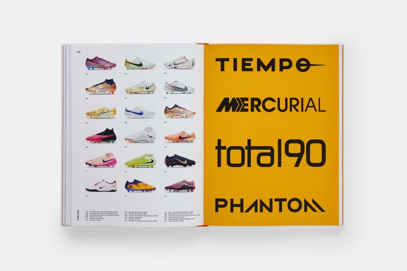 ナイキ サッカースパイクの歴史を紐解く初の書籍『Nike Football Boots』が刊行 Nike Football Boots book PHAIDON release info
