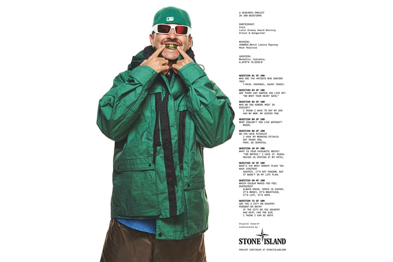 Stone Island が2026年春夏コレクションを象徴するスペシャルピース METAL LAMINA RIPSTOP HEAT REACTIVE を発表