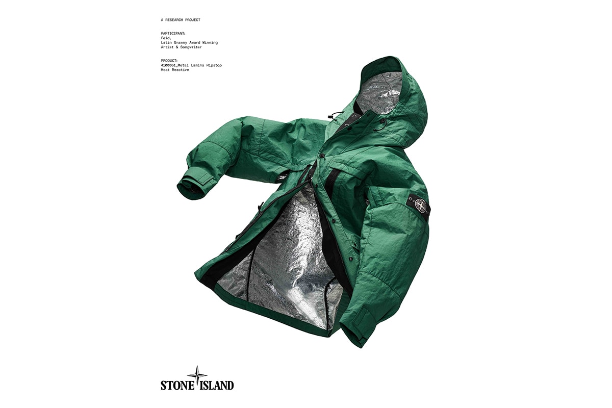 ストーンアイランドが2026年春夏コレクションを象徴するスペシャルピース METAL LAMINA RIPSTOP HEAT REACTIVE を発表 stone island 2026 spring summer metal lamina ripstop heat reactive release info