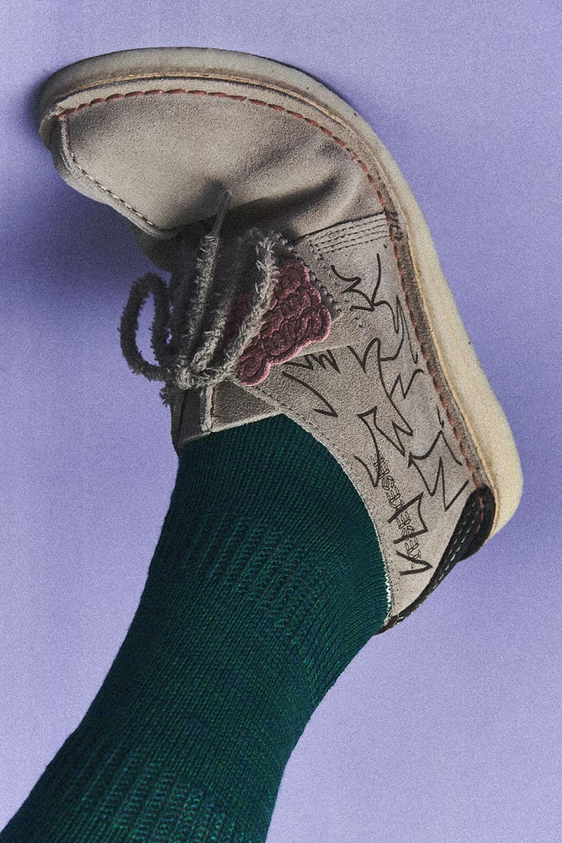 イエスアイシーがクラークス オリジナルズとのコラボデザートトレックを発売 yeseyesee clarks originals desert trek release info