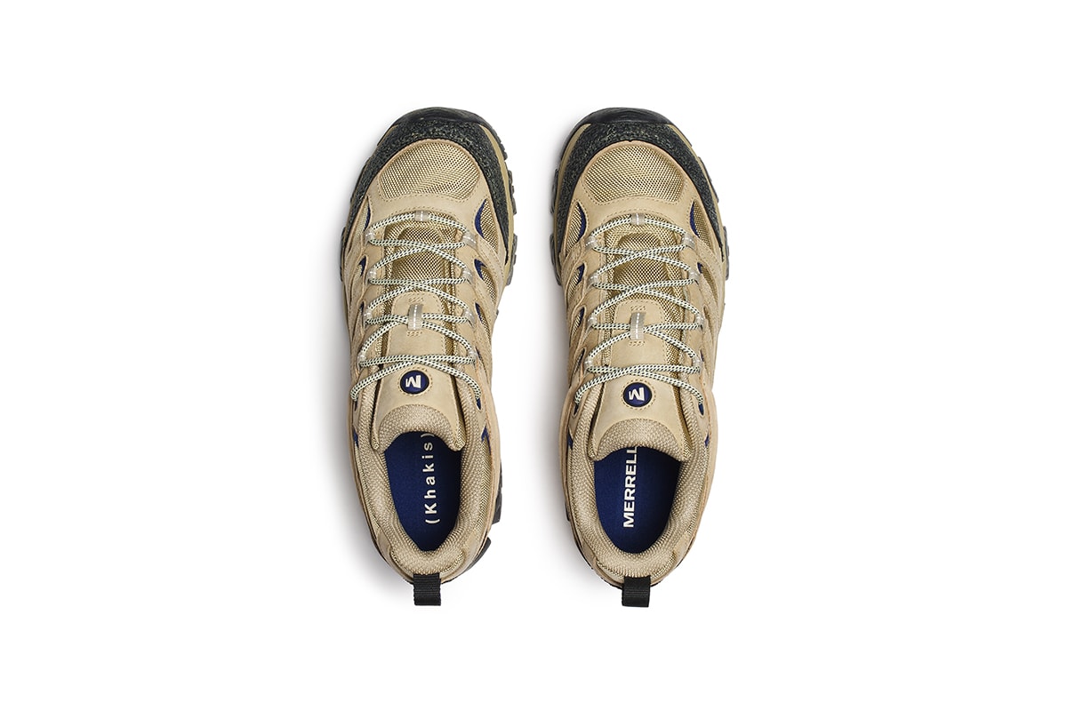 カーキスxメレルによる初のコラボレーションモデルが登場 khakis merrell collaboration release info