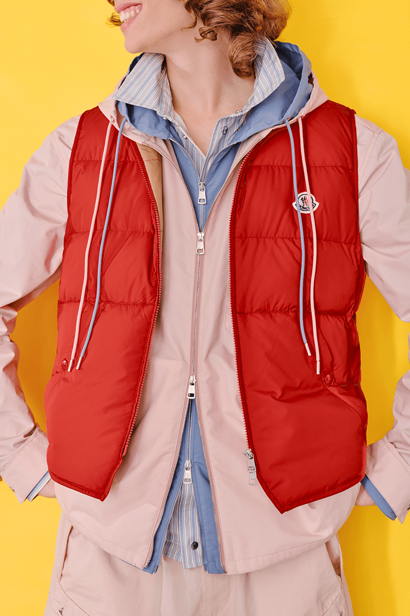 モンクレールが提案する色で魅せるサマーレイヤリング　A Color-Forward Approach to Summer Layering by Moncler