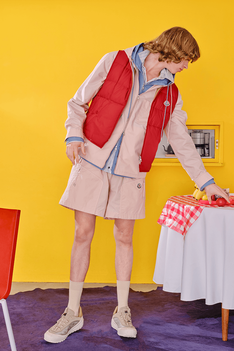 モンクレールが提案する色で魅せるサマーレイヤリング　A Color-Forward Approach to Summer Layering by Moncler