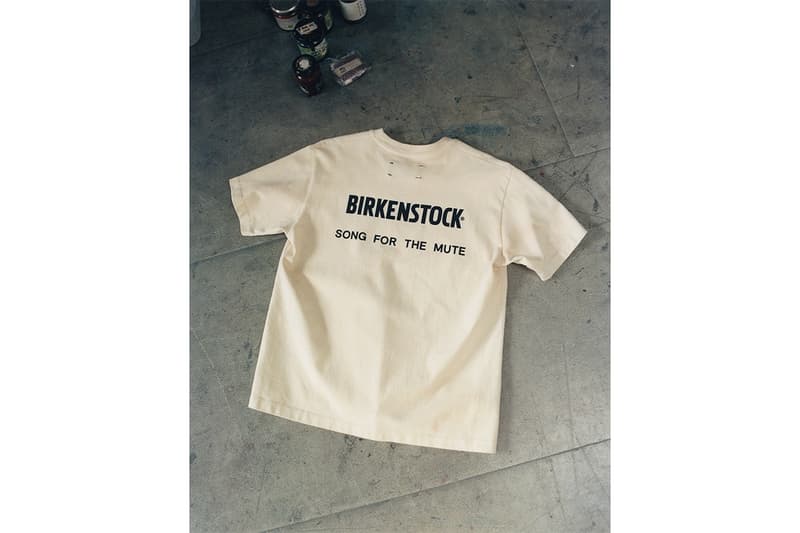 ビルケンシュトックxソングフォーザミュートによる最新コラボフットウェアが登場 birkenstock song for the mute new collabo footwear release info