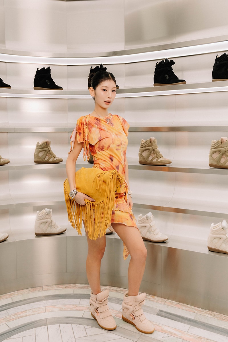 イザベル マランがキス トウキョウのウィンドウをベケットでジャック Isabel Marant Takes Over Kith Tokyo’s Main Window with BEKETT
