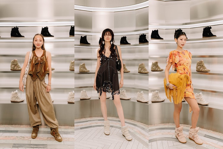 Isabel Marant が Kith Tokyo のメインウィンドウを BEKETT でジャック