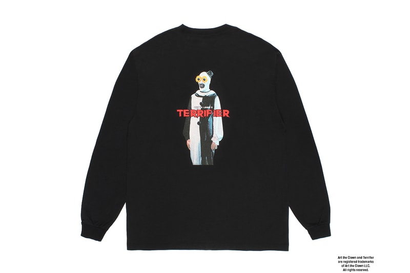 ワコマリアとホラー映画『Terrifier』によるコラボコレクションが発売 wacko maria terrifier collabo collection release info