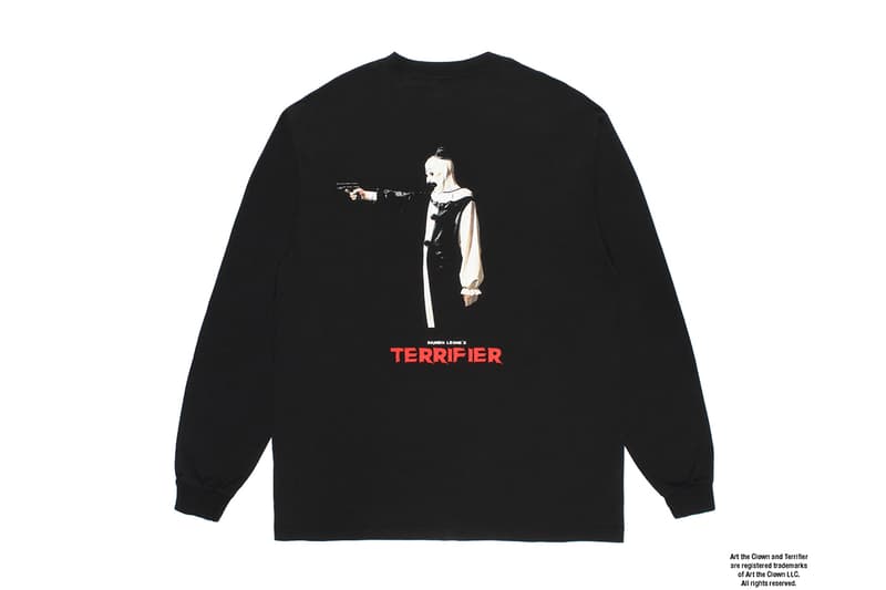 ワコマリアとホラー映画『Terrifier』によるコラボコレクションが発売 wacko maria terrifier collabo collection release info