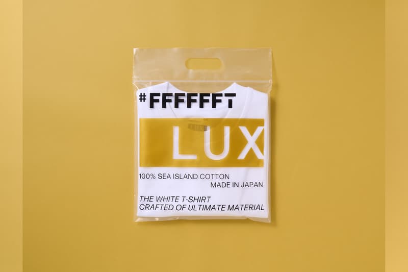 白無地Tシャツ専門店 #FFFFFFT が10周年記念でプレミアムTシャツ”#FFFFFFT_LUX”を発売　吊り編み機で仕立　シロティてた　