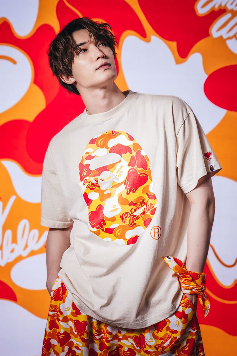 エモーショナリーアンアベイラブルxア・ベイシング・エイプによる2026年春夏シーズンに向けた最新コラボコレクションが登場 emotionally unavailable a bathing ape 2026 spring summer season collabo collection release info