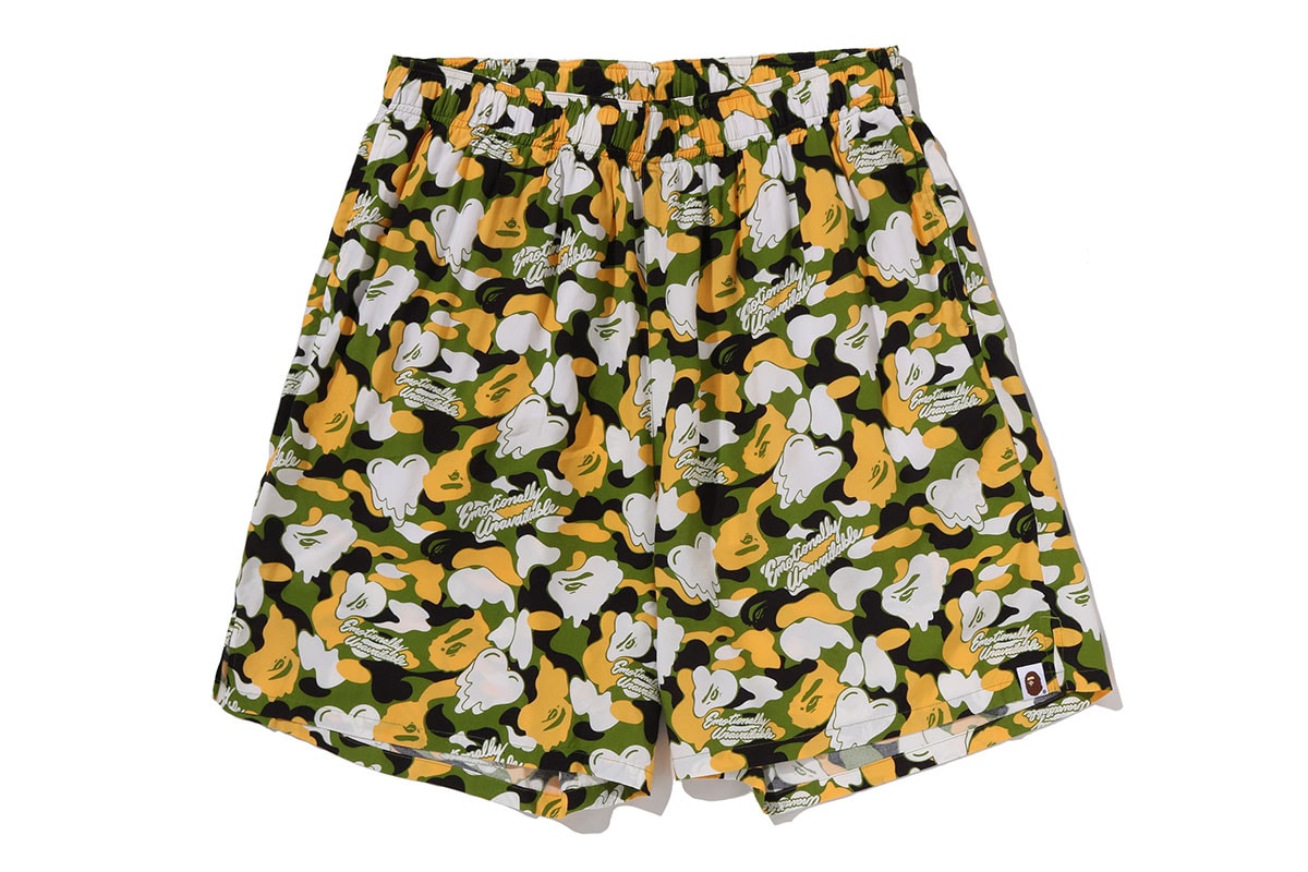 エモーショナリーアンアベイラブルxア・ベイシング・エイプによる2026年春夏シーズンに向けた最新コラボコレクションが登場 emotionally unavailable a bathing ape 2026 spring summer season collabo collection release info