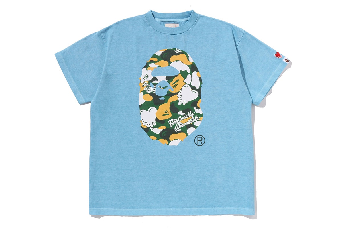 エモーショナリーアンアベイラブルxア・ベイシング・エイプによる2026年春夏シーズンに向けた最新コラボコレクションが登場 emotionally unavailable a bathing ape 2026 spring summer season collabo collection release info