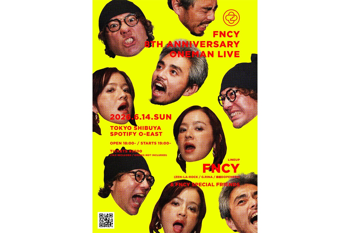 FNCY が結成8周年を記念したワンマンライブ FNCY 8TH ANNIVERSARY ONEMAN LIVE を開催