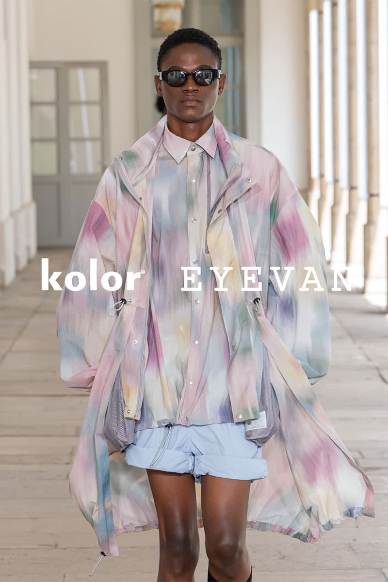 カラーxアイバンによる初のコラボモデルが登場 kolor eyevan collabo model release info