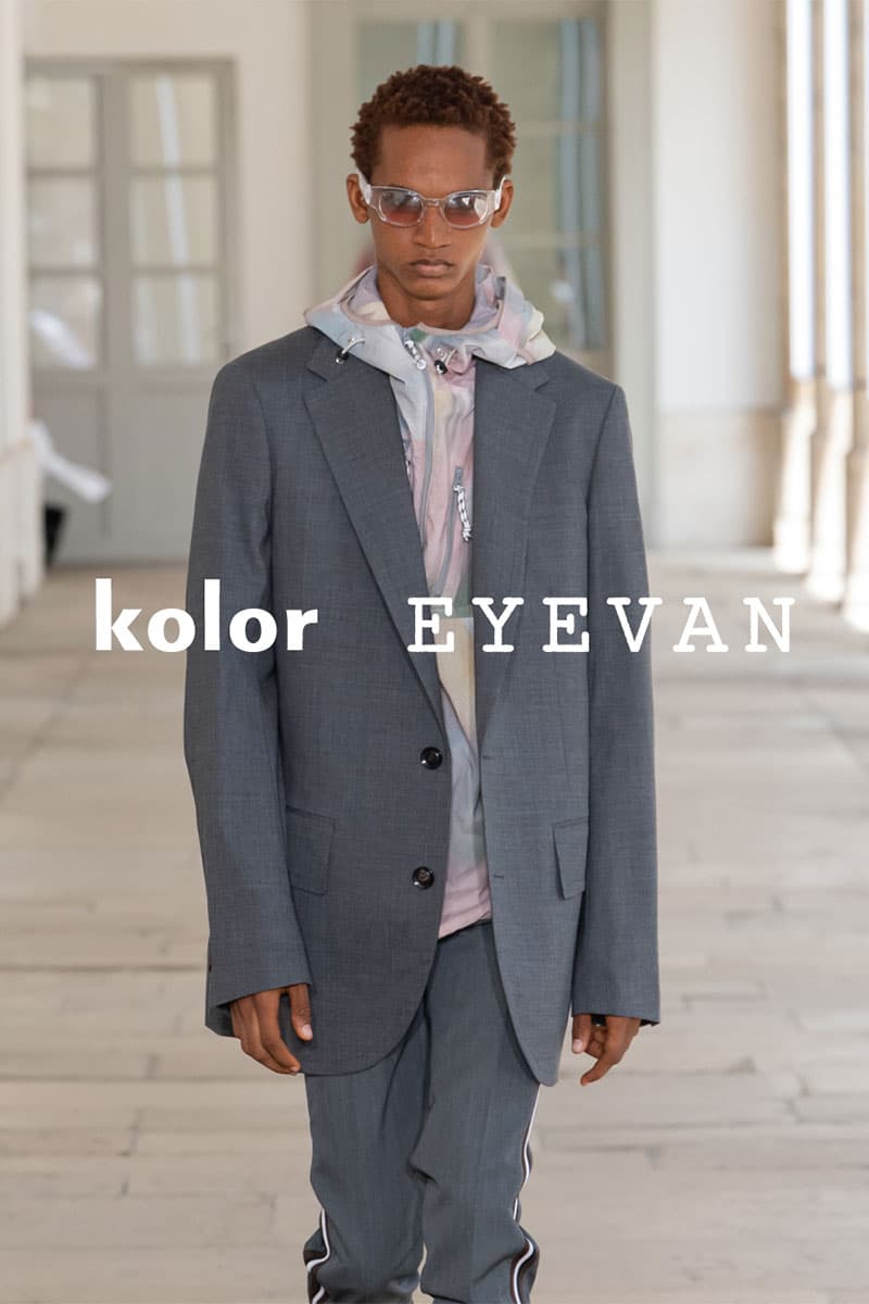 カラーxアイバンによる初のコラボモデルが登場 kolor eyevan collabo model release info