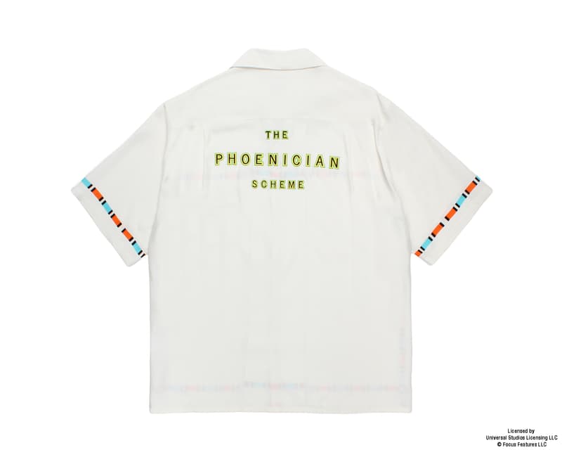 ワコマリアが映画監督 ウェス・アンダーソンの最新作『THE PHOENICIAN SCHEME』とのコラボコレクションを発表 wacko maria wes anderson the phoenician scheme collabo release info