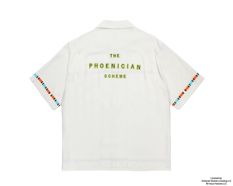 ワコマリアが映画監督 ウェス・アンダーソンの最新作『THE PHOENICIAN SCHEME』とのコラボコレクションを発表 wacko maria wes anderson the phoenician scheme collabo release info