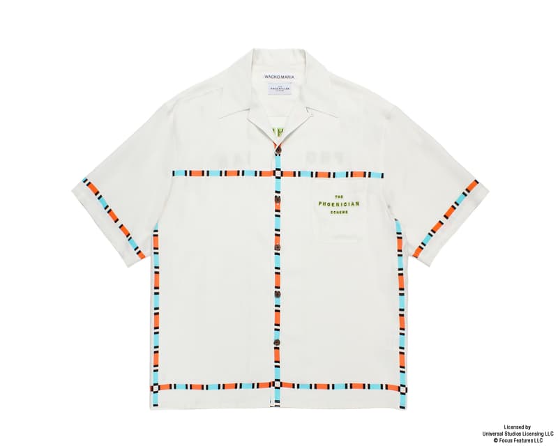 ワコマリアが映画監督 ウェス・アンダーソンの最新作『THE PHOENICIAN SCHEME』とのコラボコレクションを発表 wacko maria wes anderson the phoenician scheme collabo release info