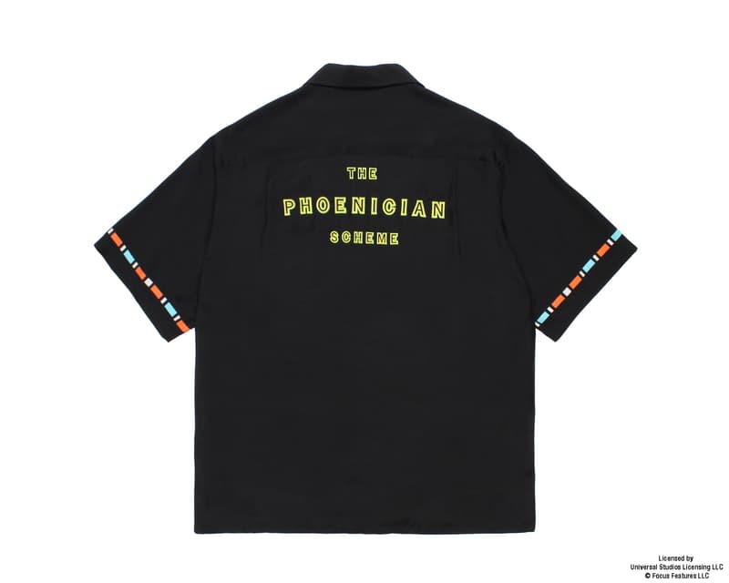 ワコマリアが映画監督 ウェス・アンダーソンの最新作『THE PHOENICIAN SCHEME』とのコラボコレクションを発表 wacko maria wes anderson the phoenician scheme collabo release info