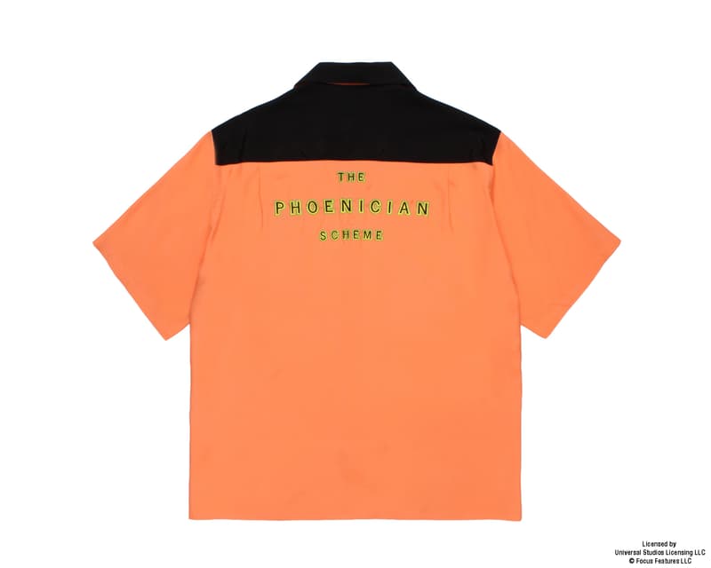 ワコマリアが映画監督 ウェス・アンダーソンの最新作『THE PHOENICIAN SCHEME』とのコラボコレクションを発表 wacko maria wes anderson the phoenician scheme collabo release info