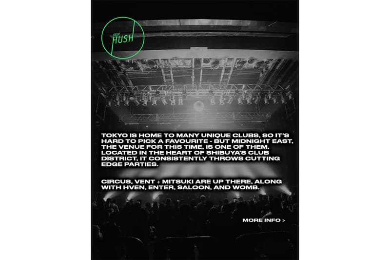 ロンドン発のアンダーグラウンドパーティー Keep Hush が『MIDNIGHT EAST』にて開催 