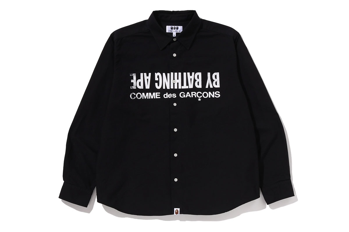 A BATHING APE® x COMME des GARÇONS がポップアートで再構築した限定カプセルを発表 a bathing ape comme des garcons capsel collection release info
