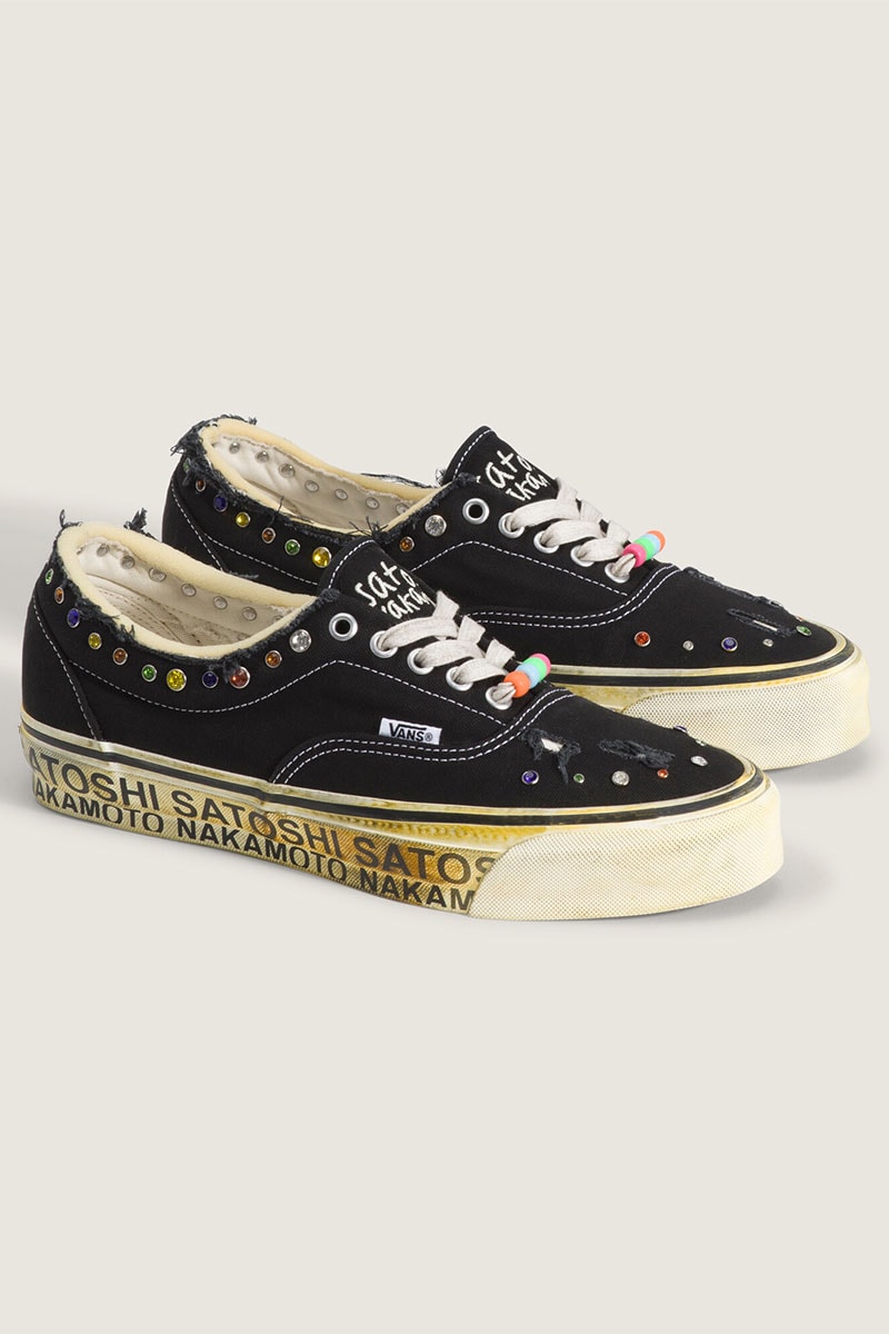 OTW by Vans と Satoshi Nakamoto による第2弾コラボ Era 95 Gems が発売 ── “不完全さ”と“変化”をコンセプトに掲げた1足 otw by vans satoshi nakamoto 2 era 95 gems release info