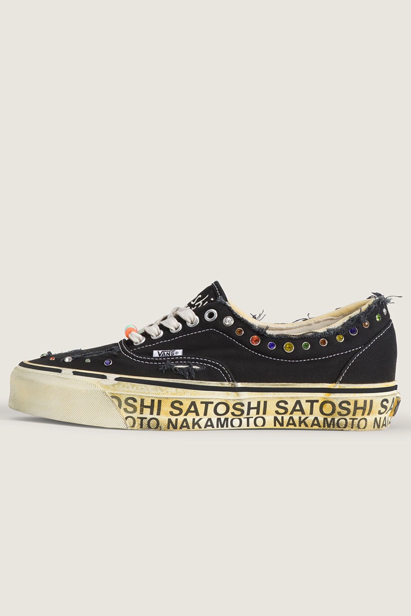 OTW by Vans と Satoshi Nakamoto による第2弾コラボ Era 95 Gems が発売 ── “不完全さ”と“変化”をコンセプトに掲げた1足 otw by vans satoshi nakamoto 2 era 95 gems release info