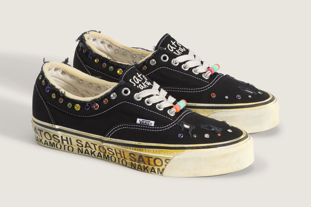 OTW by Vans と Satoshi Nakamoto による第2弾コラボ Era 95 Gems が発売 ── “不完全さ”と“変化”をコンセプトに掲げた1足