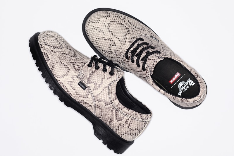 シュプリーム x ドクターマーチンが2026年春夏シーズンのコラボシューズを発表 Supreme Dr. Martens Postal Shoe release info