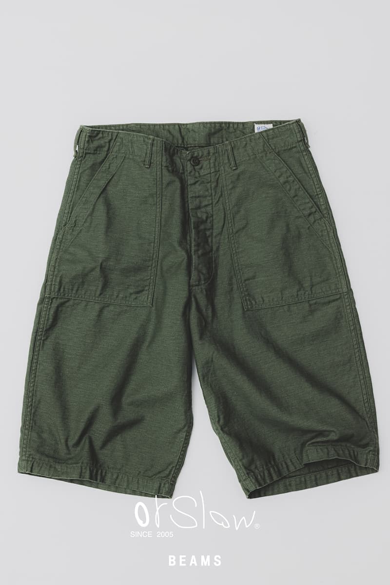 ビームスがミリタリーの定番を再構築したオアスロウ別注モデルをリリース beams orslow exclusive model release info