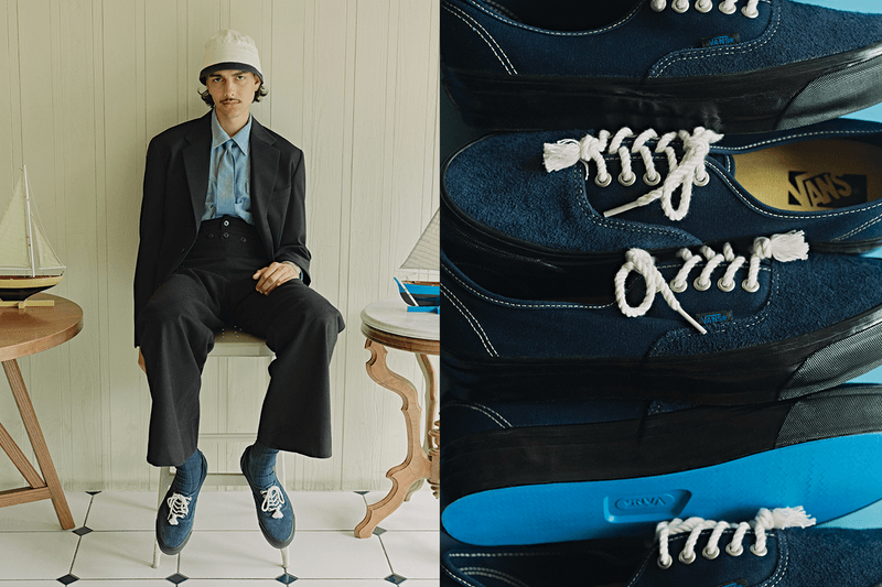 JOURNAL STANDARD より“マリンムードな” Vans の限定モデル Premium Authentic Deck が登場