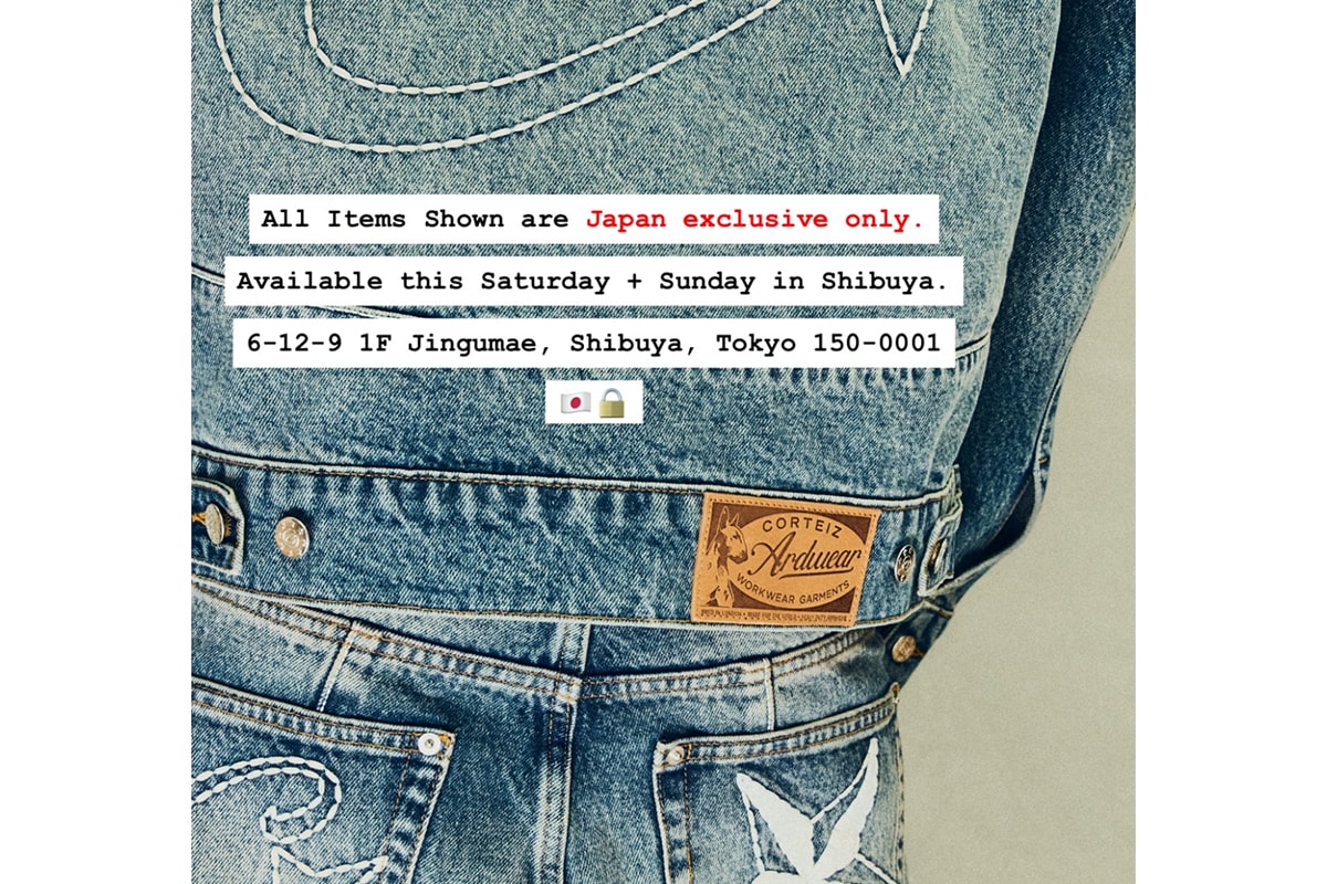 コーテイズが5月9日（金）と10日（土）の2日間限定で渋谷にてゲリラ的にポップアップイベントを開催 corteiz tokyo pop up may 2026 announcement info
