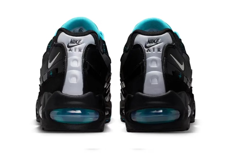ナイキ エアマックス 95 ビッグバブルの新作は“サソリ”をイメージした “スコーピオン” The Stealthy "Scorpion" Nike Air Max 95 Big Bubble Arrives in Black and Gamma Blue