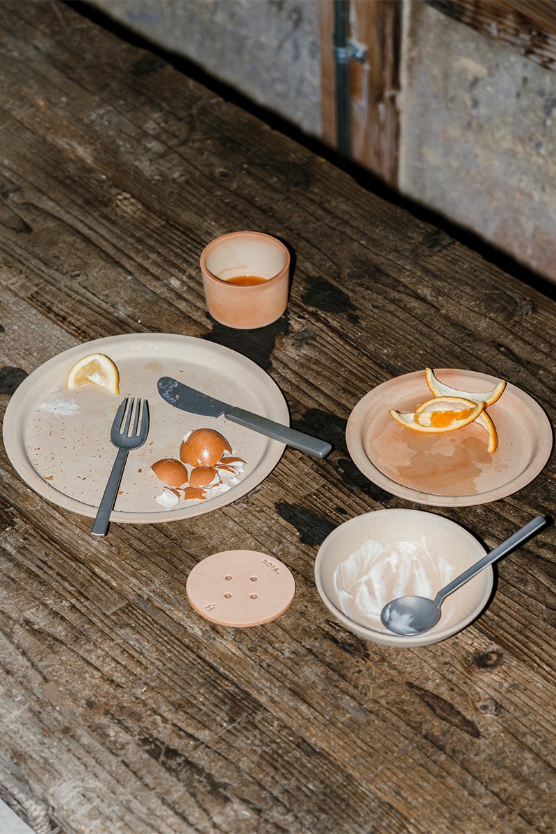 エンダースキーマがノタ・アンド・デザインとのカプセルコレクションを発表 hender scheme notadesign capsel capselcolection release info