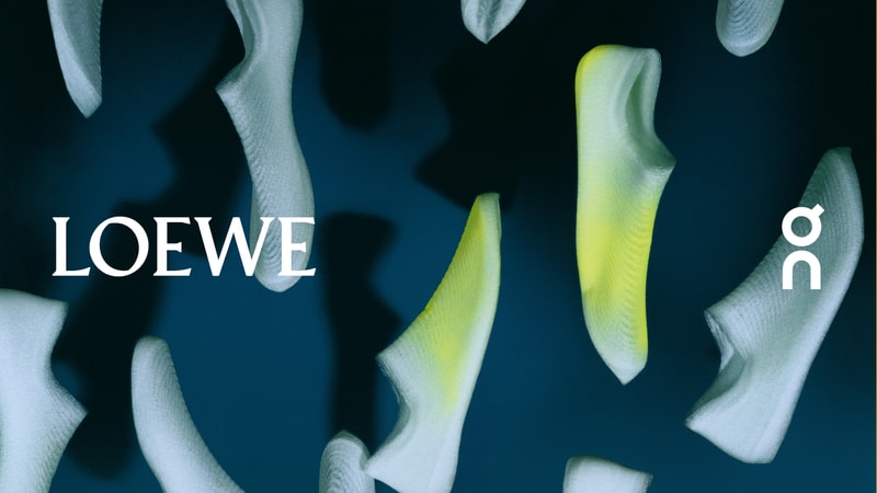 ロエベとオンが最新コラボを発表 loewe on lightspray cloudmonster new shoes release info