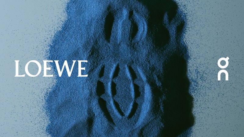 ロエベとオンが最新コラボを発表 loewe on lightspray cloudmonster new shoes release info
