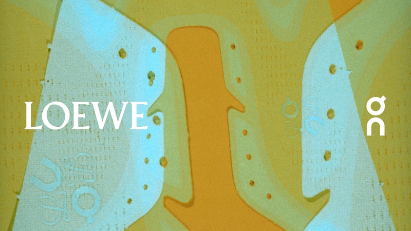 ロエベとオンが最新コラボを発表 loewe on lightspray cloudmonster new shoes release info