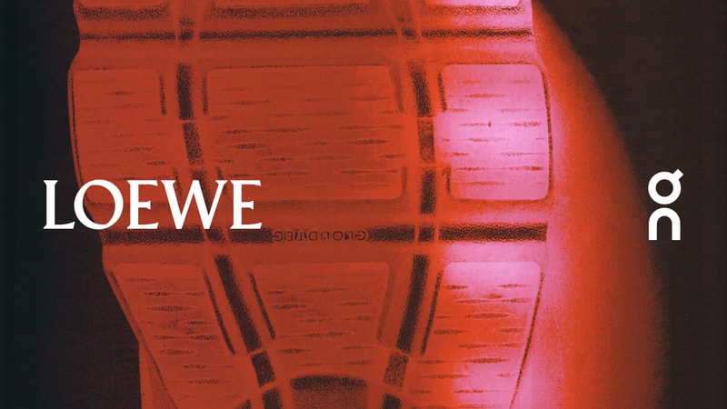 ロエベとオンが最新コラボを発表 loewe on lightspray cloudmonster new shoes release info