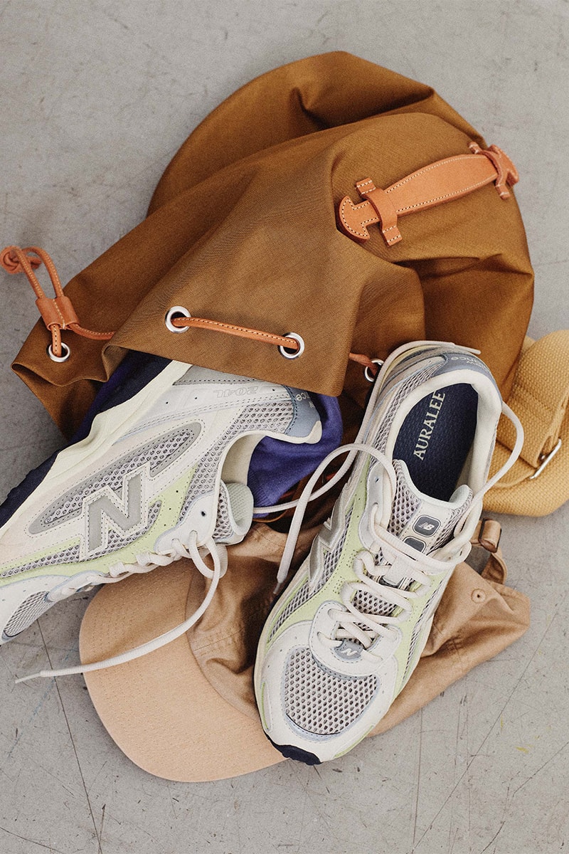 オーラリーxニューバランスによる新型モデル 204L が登場 auralee new balance new model 204l release info