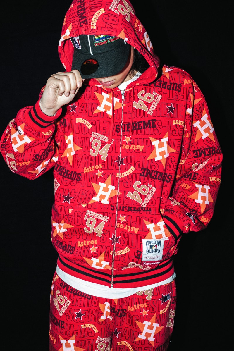 シュプリームとミッチェル & ネスが MLB および NBA 公式マーチャンダイズコレクションを発表 Supreme Mitchell & Ness MLB NBA spring 2026 release info
