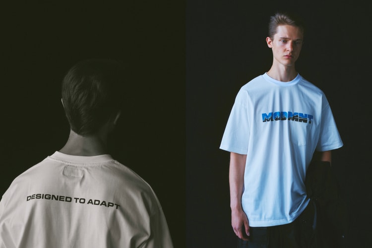 MODMNT からブランドの世界観を映し出す3種の新作グラフィックTシャツが到着